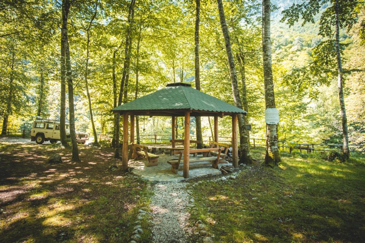 Waterfall Rafting Center Scepan-Polje Extérieur photo