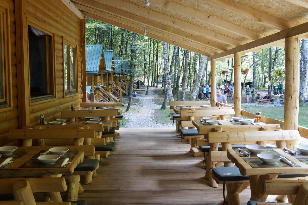 Waterfall Rafting Center Scepan-Polje Extérieur photo